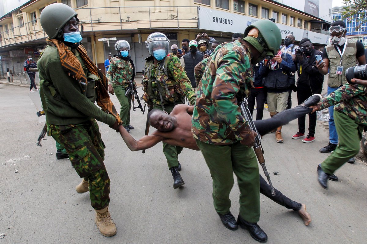 ObbaattC's tweet photo. We will never forget.
#JusticeForOurMashujaas 
#Maandamano https://t.co/v6ezLIo2SQ