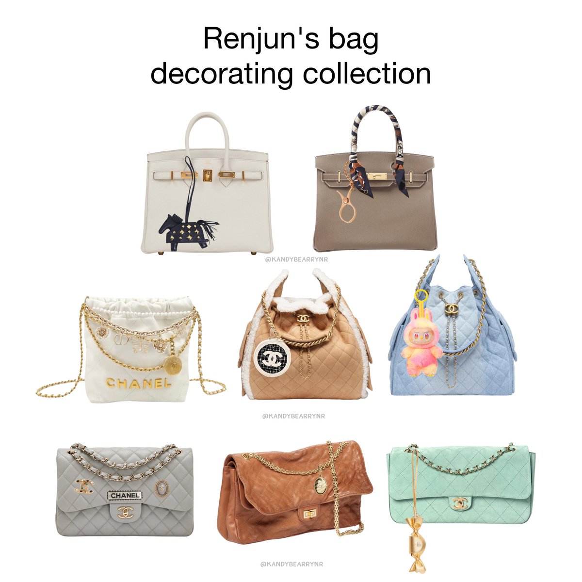 KandybearryNR's tweet photo. artist                                            his deco bags https://t.co/BOGsBX24IL
