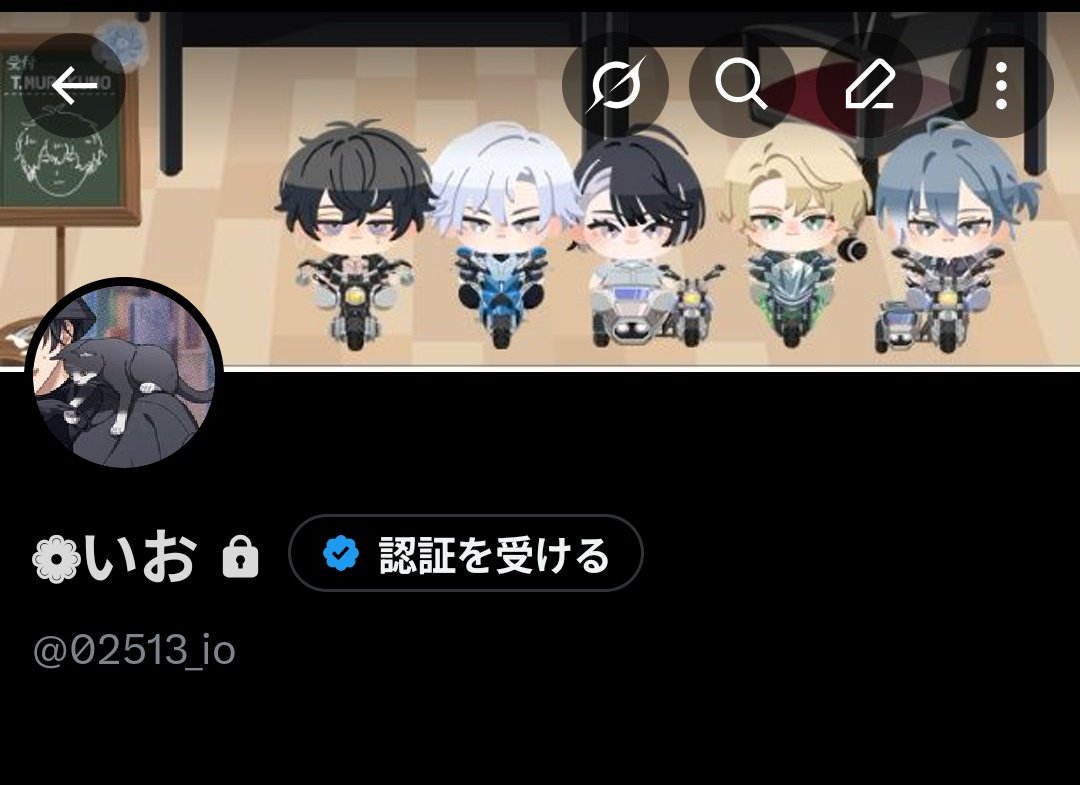 m_io43254's tweet photo. 鍵垢です！【 @02513_io 】
基本🗝垢同士でお願いします🙏💦
私のﾘﾄﾘﾝの地雷欄とかが好きな方はお繋がり非推奨です💦 https://t.co/I1J95tT3zk