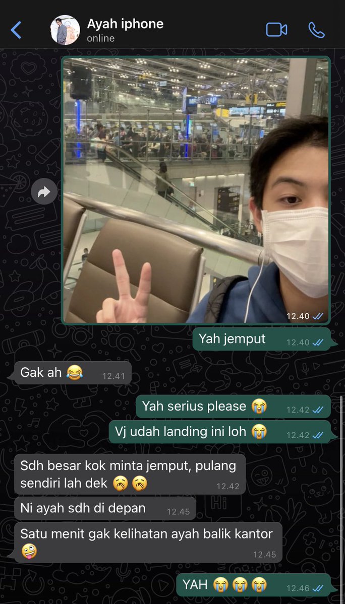 claryvelle's tweet photo. — kisah ayah papa dulu 

#williamest au https://t.co/tgPRisK6PW