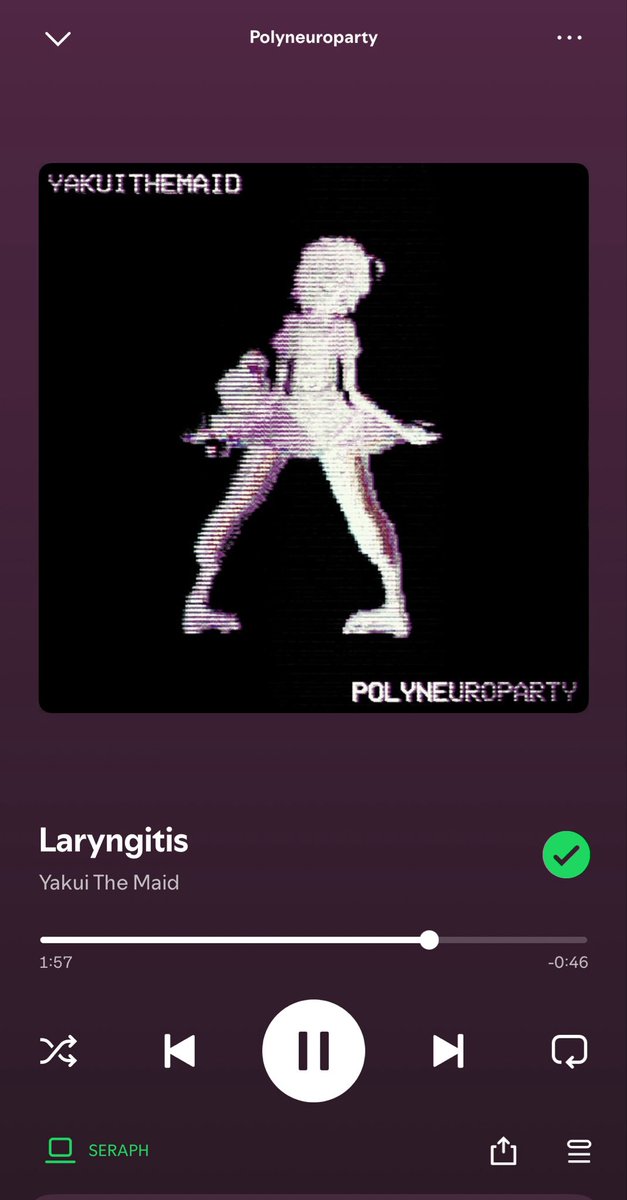 Seraph_______0's tweet photo. Greatest album of all time im not even joking 
#yakuithemaid https://t.co/euJYOexI5Z