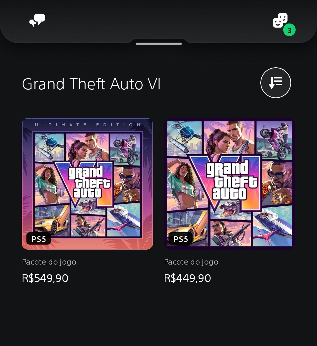 ORiamBr2's tweet photo. Acordei do nada aqui e resolvi dar uma olhada nos valores...

E olha... R$550 por tudo que esse jogo promete oferecer, sabendo que a gente provavelmente vai jogar por ANOS, nem parece tão absurdo assim... (Podia ser mt mais, ainda bem que não.) 

#Gta6 https://t.co/ezZxgOK74J