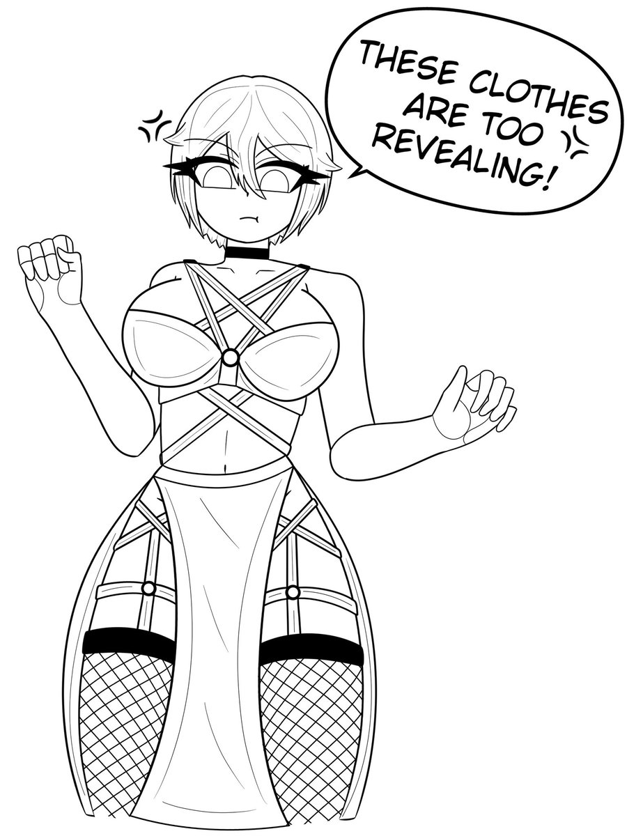 EmicoArt's tweet photo. Why is she so angry? They look great on her! https://t.co/n7cXyEhlg6