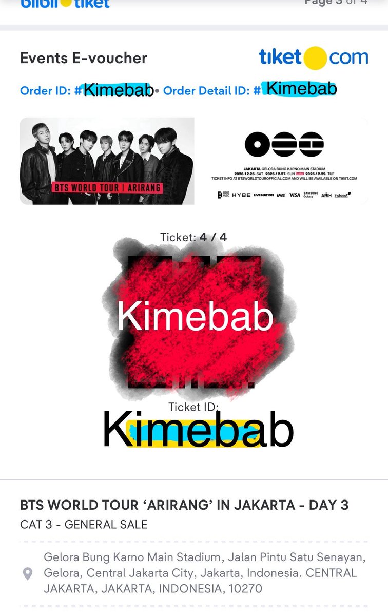 kimebab's tweet photo. Wts cat 3 day 3, sisa 1 tix

💰 3,500,000

Diurus sampe jadi wb https://t.co/SEh5jEIchM