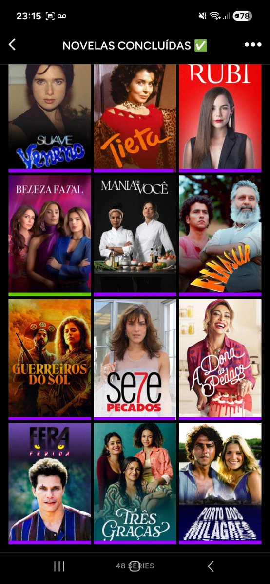 andrezitor's tweet photo. Últimas novelas concluídas ✅️
#PortoDosMilagres
#TrêsGraças
#FeraFerida https://t.co/Yaw1fMpT6N