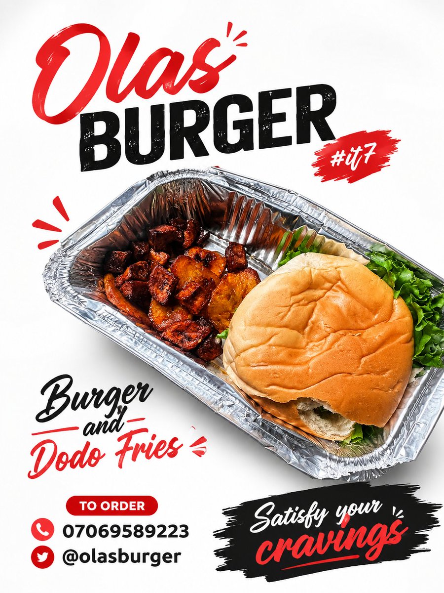 olasburger_'s tweet photo. #it7 Burger &amp; Dodo fries 
Dm or Whatsapp 07069589223 to order 
Satisfy your cravings 
#burgerboy https://t.co/qN96iDjL07