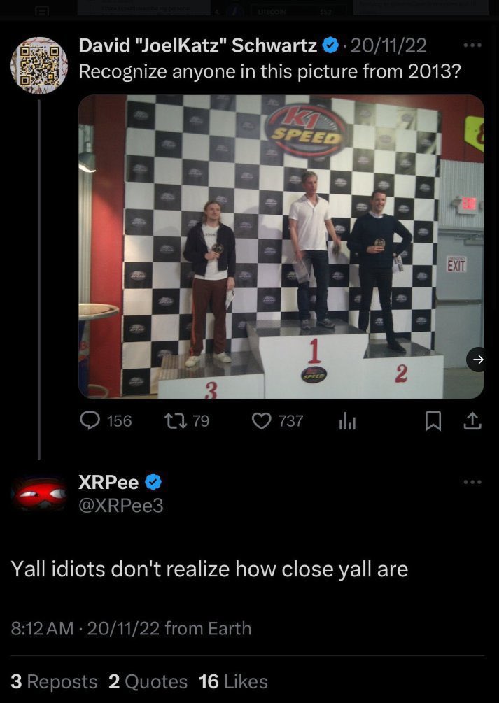 GoatLegend_'s tweet photo. @jfxrpmewn @XRPee3 @jfxrpmewn how come this xrpee TW** acting innocent &amp; asking his followers for moon date? 🤣 His followers r so dumb &amp; with these kind of followers engagement, these retards misleading community 😅 same guy asking everyone to quit their job all these years  🤣 https://t.co/SKwHLN3bph