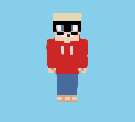 SaderixCARLTON's tweet photo. Joey Nigro/Josh Nerdgro as a Minecraft skin but made in Minecraft Adventures (joey's shitty minecraft website) https://t.co/HB3hj68w1S