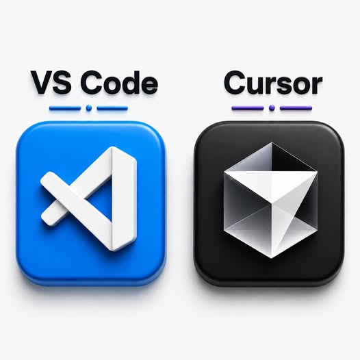 PythonCrafted's tweet photo. One IDE disappears forever, Pick one
VS Code  🆚  Cursor https://t.co/PyOReXYp6r