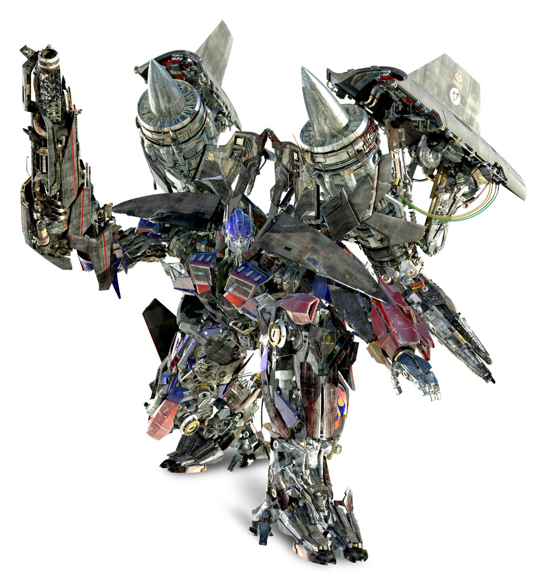 tfaltmodes's tweet photo. To celebrate the 14-year anniversary of Transformers: Revenge of the Fallen (originally released on June 24, 2009 in the United States), here's some HD renders of Jetpower Optimus Prime, the Fallen, Devastator, and Demolishor! https://t.co/j32CjEYsh4