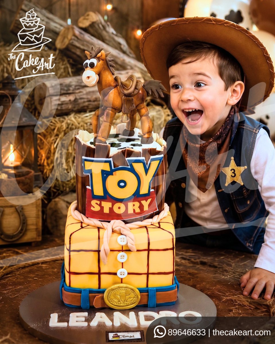 TheCakeArtCom's tweet photo. ¿Ya fueron a ver la película? 🤠 Si #TiroAlBlanco es su nuevo favorito 🐴 haz que su dibujo preferido se vuelva realidad en un #pastel ESPECTACULAR 🥳 ¡#CelebraSinLímites tu fiesta con los #pasteles personalizados de Toy Story de The Cake Art! 👉🏼 https://t.co/ZJgTwXt5JB https://t.co/JSZ07yfGvG