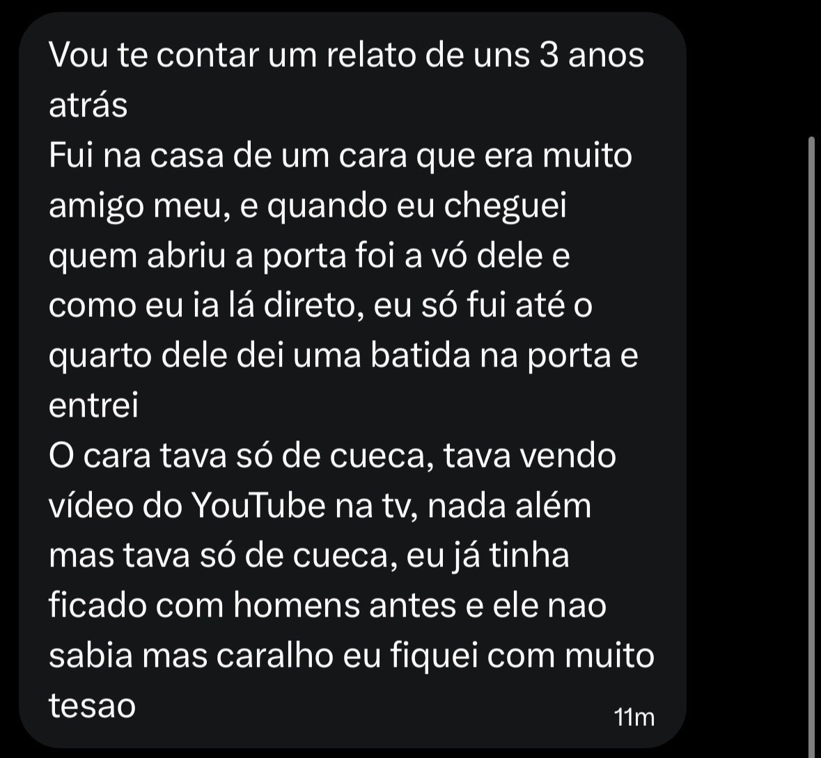 eoribeiro19's tweet photo. Que gostoso esses relatos de vocês 🤤
#BROTHERAGEMㅤ #PINTOSAWARDS https://t.co/SIX53w87N7