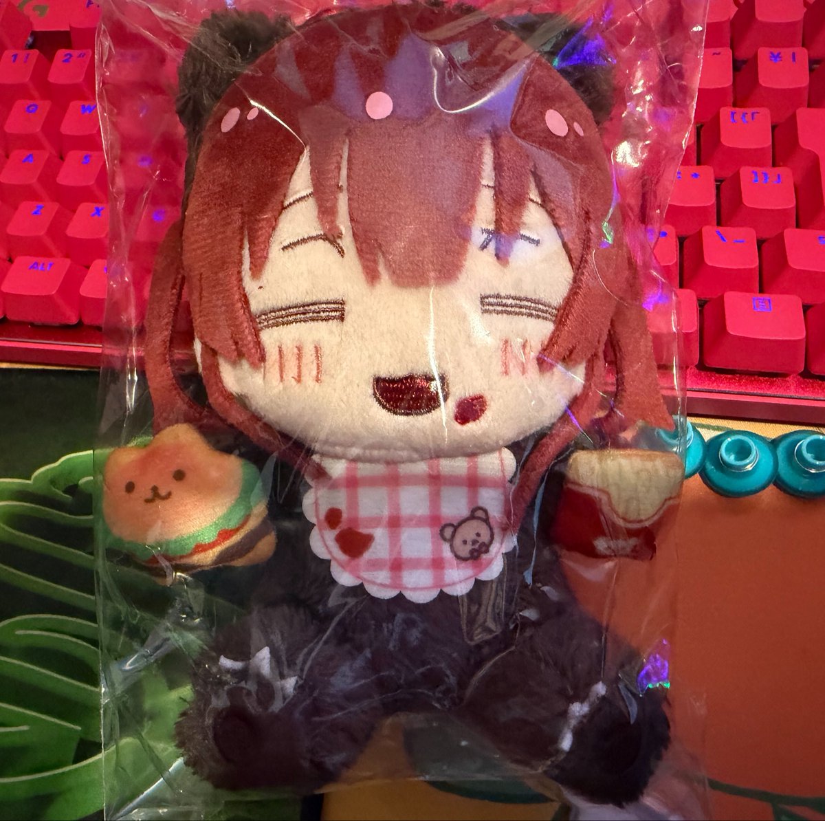宝鐘マリンのクマリンぬいぐるみ届いた かわいいっ でぶ活ver