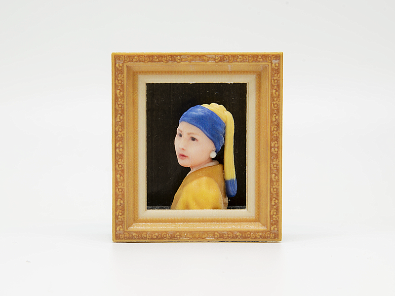 printplus_shop's tweet photo. こんプラス！
フェルメールの真珠の耳飾りの少女展が話題ですね🖼️
3Dプリントなら、ご自身が名画の主人公になることも😇
お気に入りの写真から、名作になりきれるかもしれません🙌
皆さんならどんな作品になってみたいですか？✨
本日もよろしくお願いします！
#3Dフィギュア
#フェルメール展 https://t.co/Tm2ifKhulV