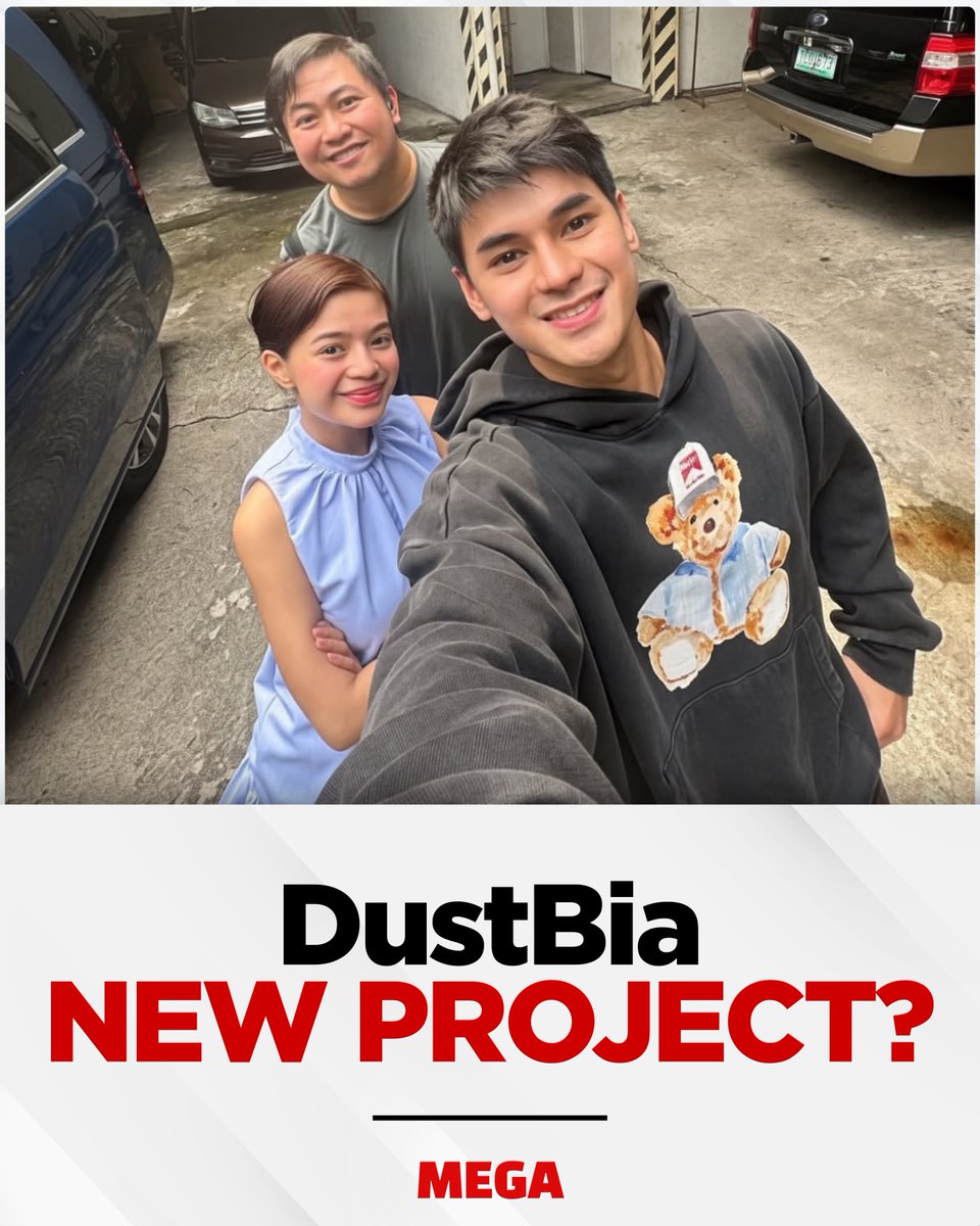 MegaKapamilya's tweet photo. DUSTBIA MAY NILULUTONG PROJECT? 👀

Usap-usapan ngayon ang selfie nina Bianca De Vera at Dustin Yu kasama ang direktor na si JP Laxamana.

Dahil dito, marami ang nagtatanong kung may bagong proyekto nga bang pagsasamahan ang dalawa.

#MEGAkapamilya #BiancaDeVera #DustinYu #JPLaxamana #DustBia