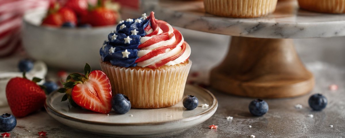 I'm the First to Buy the Red, White, and Blue Cupcake (Let Me Explain)