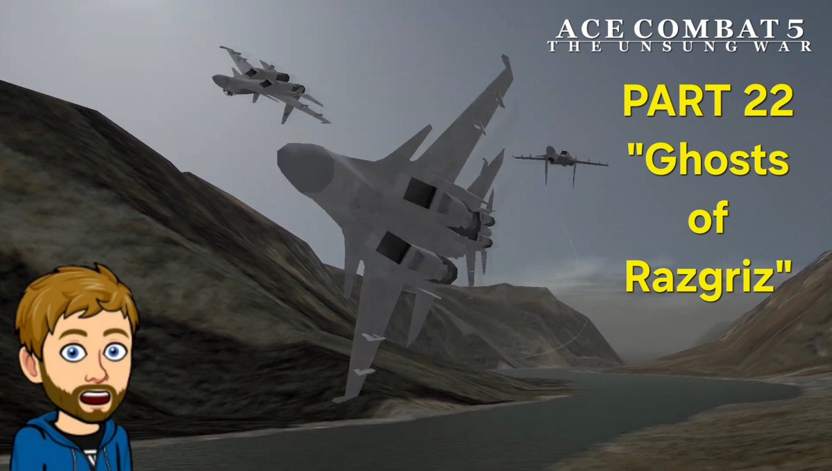 RazgrizSol13's tweet photo. "Closure" Ace Combat 5 The Unsung War Part 21, and "Ghosts of Razgriz" Ace Combat 5 The Unsung War Part 22 videos are now up on my YouTube channel.

#razgrizsol13 #acecombat5theunsungwar #acecombat5 #acecombat #theunsungwar https://t.co/Ncj0OkymP0