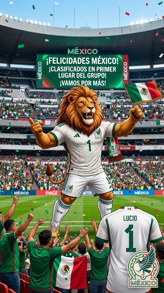 CIEJEMX's tweet photo. ¡Lucio ya tiene bien puesta la camiseta y está listo para festejar! ⚽️👦🏻🔥

Muchas felicidades a nuestra Selección por asegurar esa clasificación en primerísimo lugar. Qué orgullo verlos dejar el corazón en la cancha y darnos esta gran alegría a todos.

¡Vamos por más, que el sueño sigue intacto! 🏆🙌🎉

#LucioFutbolero #SelecciónNacional #PrimerLugar #PasiónPorElFútbol #Clasificación