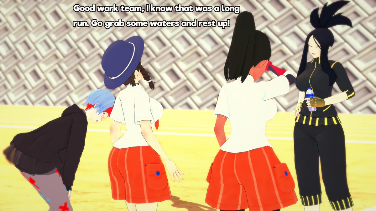 UltimaxRenStash's tweet photo. I finish Pokemom Scarlet 
And me and friend came up with an idea cuz girls are pretty. https://t.co/USjNfecyCN