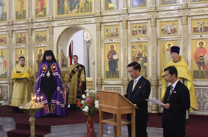 DPRKpics's tweet photo. Orthodox Church in Pyongyang https://t.co/7ZSYjgQuHW