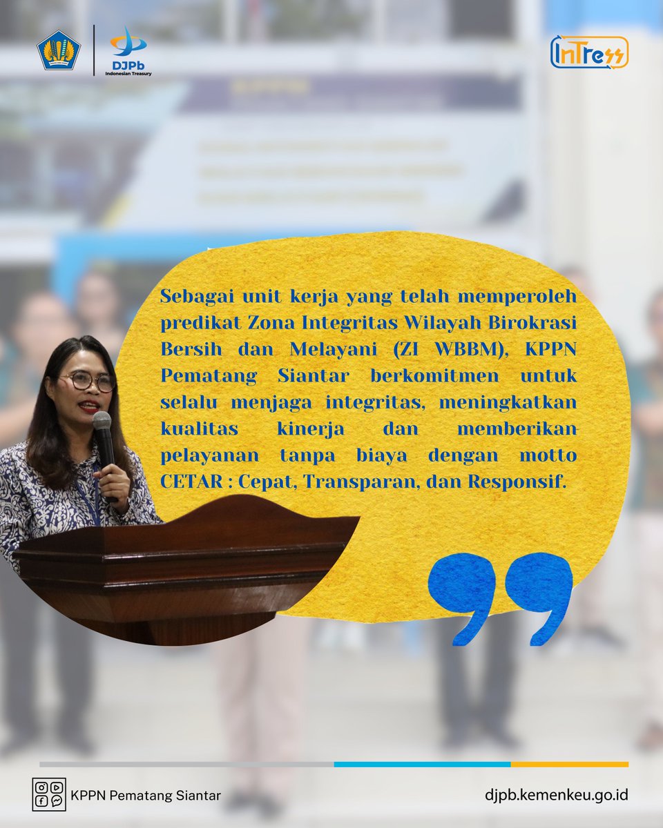 kppnpmsiantar's tweet photo. Melalui kegiatan capacity building, setiap tantangan menjadi kesempatan untuk belajar, berkolaborasi, dan menemukan potensi terbaik dalam diri maupun tim.
Capacity Building KPPN Pematang Siantar Triwulan II Tahun 2026.
Pematangsiantar, 12 Juni 2026. https://t.co/unqw8WB0SE
