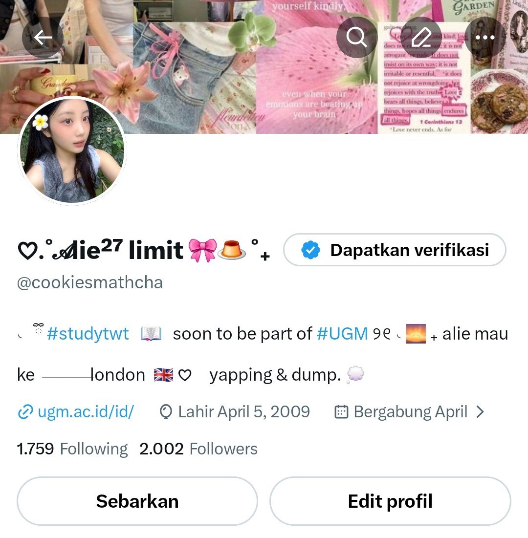 ♡.˚𝓐lie²⁷ limit 🎀🍮 ˚₊ tweet media