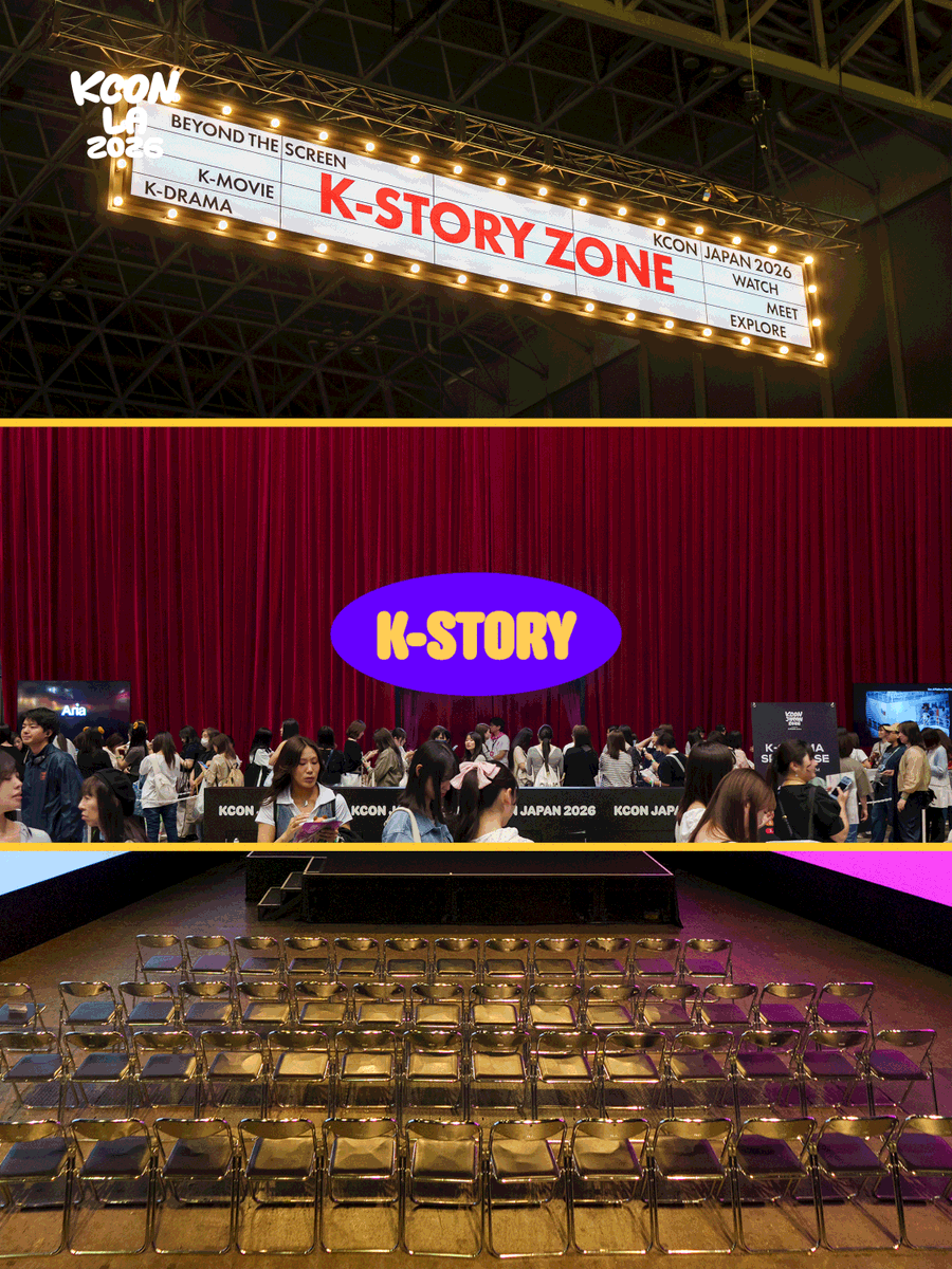 kconusa's tweet photo. [#KCONLA2026] Feel it at K-SOUL CITY! 

𝐃𝐈𝐒𝐂𝐎𝐕𝐄𝐑 𝐒𝐓𝐎𝐑𝐈𝐄𝐒 𝐁𝐄𝐘𝐎𝐍𝐃 𝐓𝐇𝐄 𝐒𝐂𝐑𝐄𝐄𝐍
💛K-STORY

Experience K-CONTENT in multiple ways🍿
Live on site, more immersive than ever! 

Step into the 🎡FESTIVAL GROUNDS and experience the K-LIFESTYLE like never before.

𝐆𝐄𝐓 𝐘𝐎𝐔𝐑 𝐓𝐈𝐂𝐊𝐄𝐓 𝐍𝐎𝐖!
🎟️ https://t.co/ANYHzUvi0D 

🔗Ticket Info 
https://t.co/iJRABan0v7

-
KCON LA 2026
AUG 14-16
https://t.co/0wcVXh0tET Arena, LA Convention Center

Let’s #KCON
