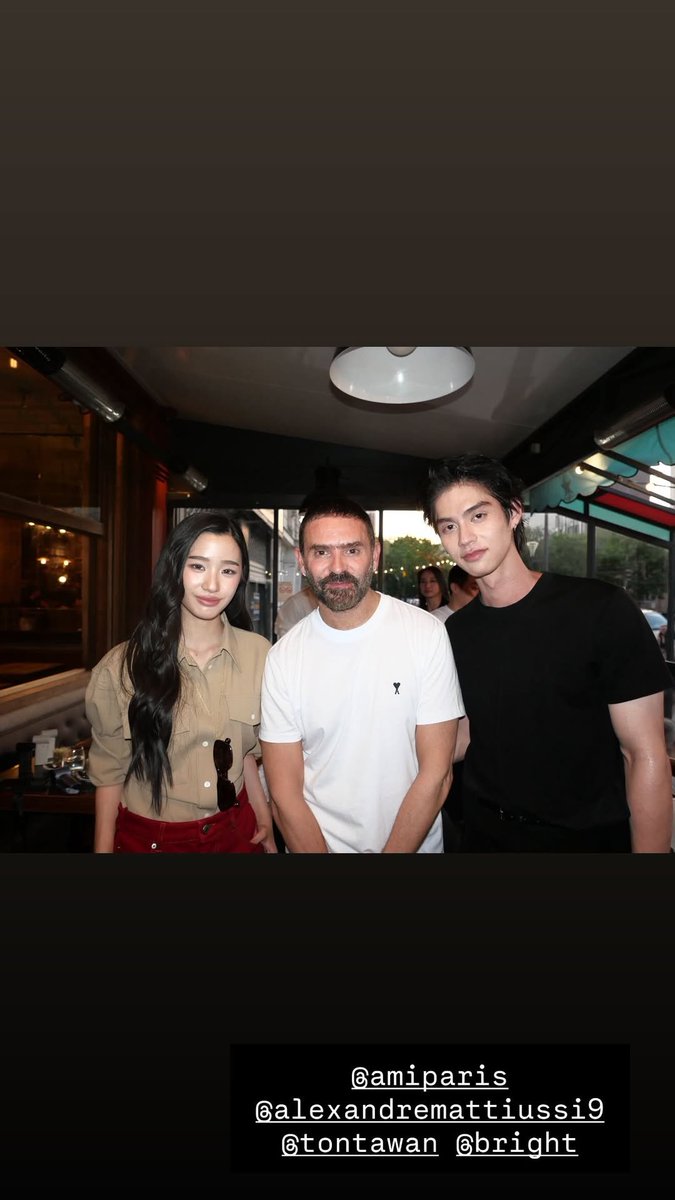 BVC_Streaming's tweet photo. [ INSTAGRAM UPDATE ] -​ 25.06.26

🙏🤍​

IGs : theventuremanagement

BRIGHT AMI PARIS SS27
#AmiSS27xBRIGHT
#AmiParisxBRIGHT
#AmiSS27
#AmiParis
#bbrightvc
@amiparis
@bbrightvc https://t.co/G1iWbapSvK