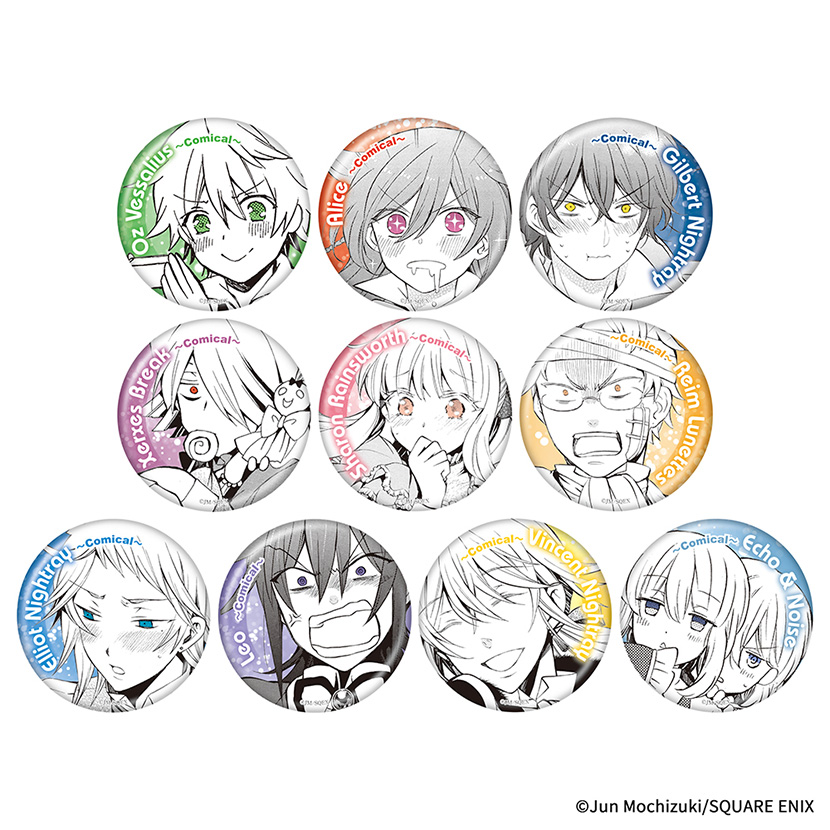 PandoraHearts』より、キャラクターたちの数々の名シーンから”Comical