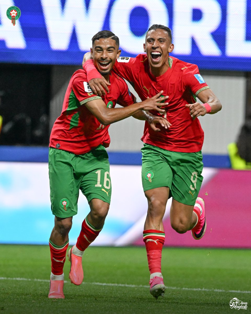 EnMaroc's tweet photo. صور من فوز منتخبنا الوطني أمام منتخب هايتي

📸 Snapshots from our victory against Haiti 🇭🇹

#DimaMaghrib 🇲🇦 #FIFAWorldCup https://t.co/QqR4VuMYMc