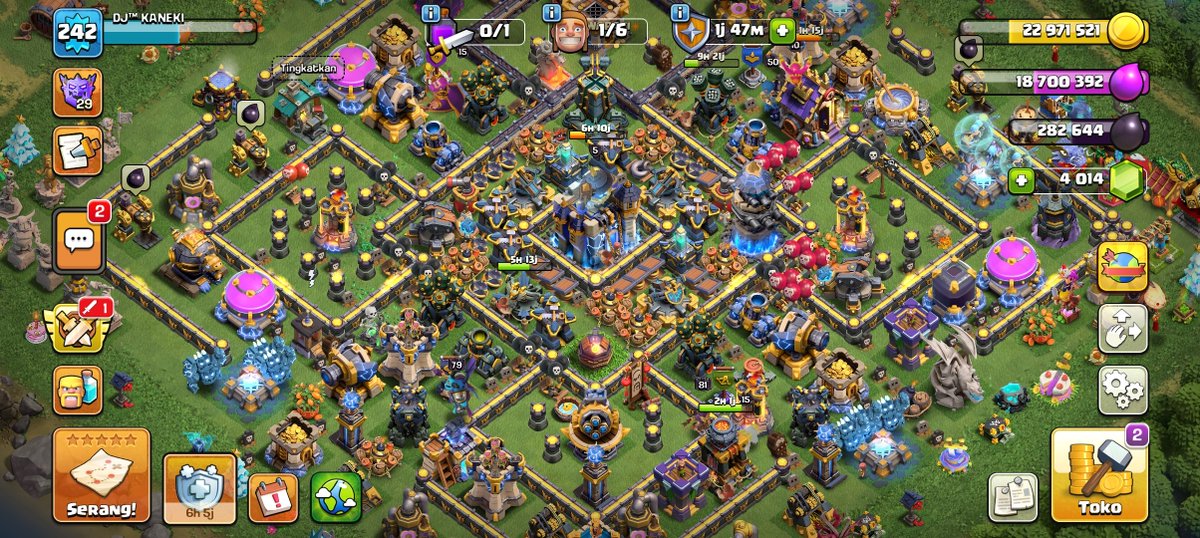 munajat7's tweet photo. permisi gaes, mau jual akun coc
mau pensiun ngegame dari 2016, sekarang udah TH18, gems banyak, tukang full, item hero epic banyak detailnya ada difoto
sy jual beserta gmailnya, utamain cod aja https://t.co/IxXxhlnufl