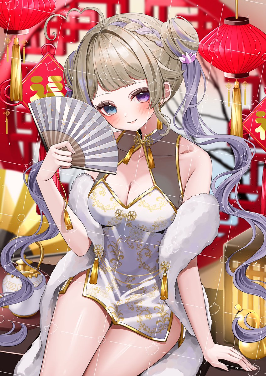 Rinren_inori's tweet photo. パネル開け達成🎉

𓍯・・┈┈┈・・✦・・┈┈┈・・🪷

               『 你好〜！かわいい？』

🎐・・┈┈┈・・✦・・┈┈┈・・𓏲𓎨

素敵なお写真撮って頂きました🎐

チャイナ服〜ʕ ◦`꒳´◦ʔ♡

#1枚絵公開 https://t.co/Gd0mLkj537