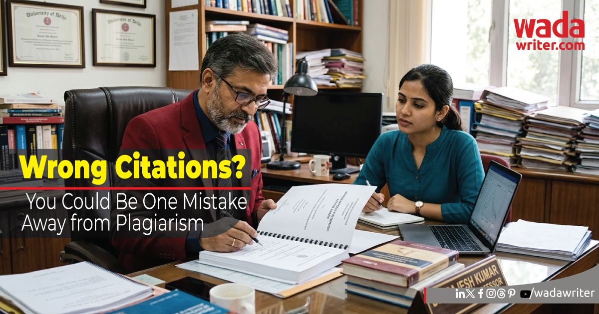 wadaresearch's tweet photo. #Plagiarism is not only about copying text it can also come from careless and incorrect citation. A wrong author name, missing quotation marks, inaccurate paraphrasing, or even a copied reference can seriously damage academic integrity.
https://t.co/JmcJIzexCq https://t.co/mCaQFOS2z2