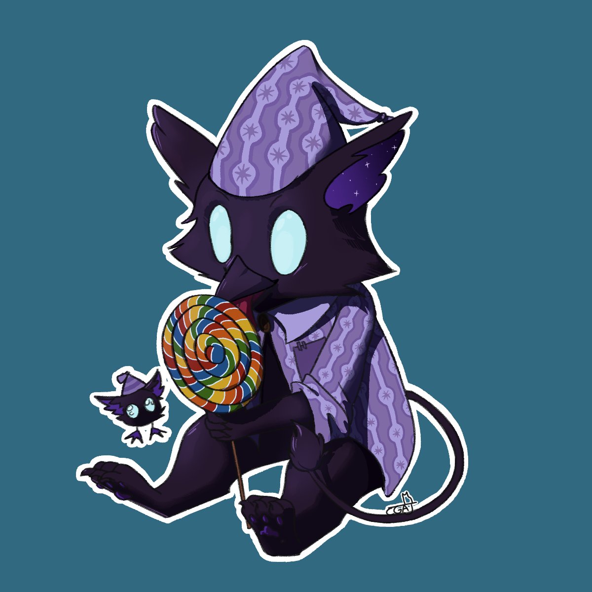 CatsGotAJob's tweet photo. Comically large lollipop 🍭
#rem #deadlock https://t.co/HE65lAcZxY