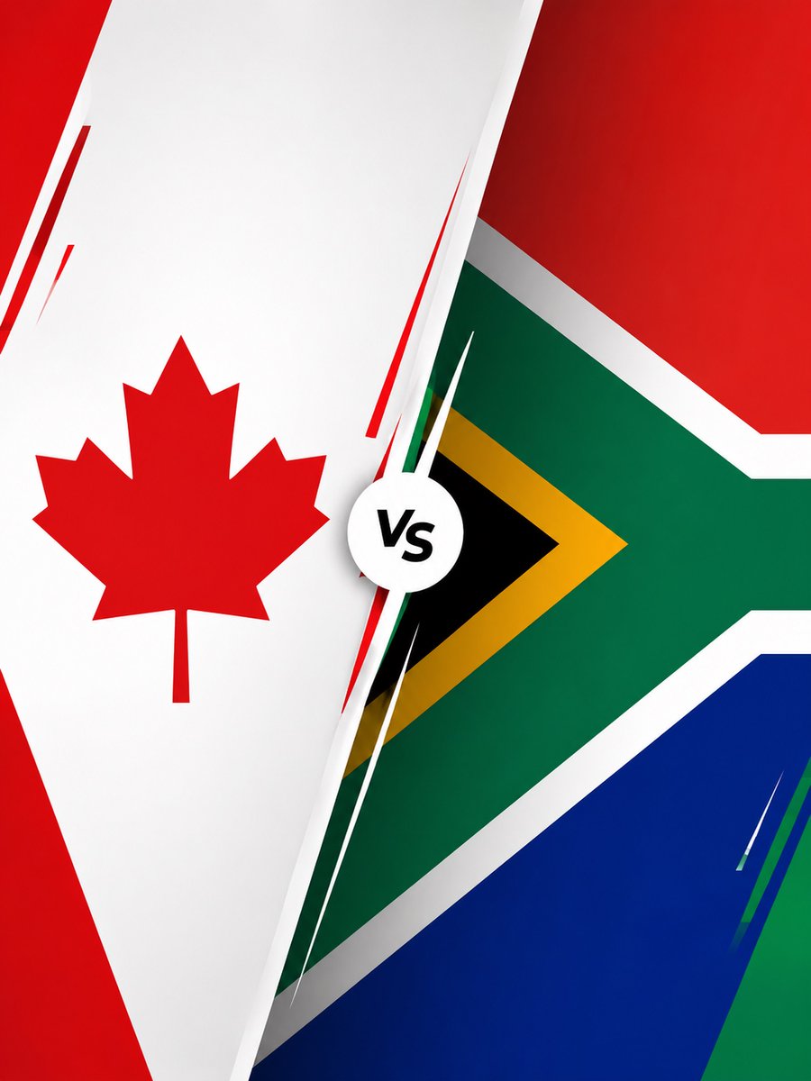 ofootball__'s tweet photo. OFFICIAL:

Canada 🆚 South Africa in World Cup Round of 32.