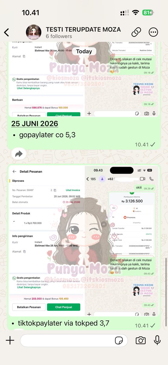 qfuirk's tweet photo. masih selalu open yaaa bebsss 🤍 https://t.co/heYK4IWQpM
