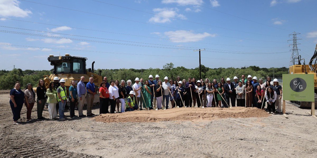 Region15ESC's tweet photo. We broke ground on the expansion of our conference center! As the needs of our districts continue to grow, so do we. 

We’re creating a larger space to provide professional learning, collaboration, &amp; opportunities for the educators &amp; students we proudly serve across our region. https://t.co/LPG4zWCkIw
