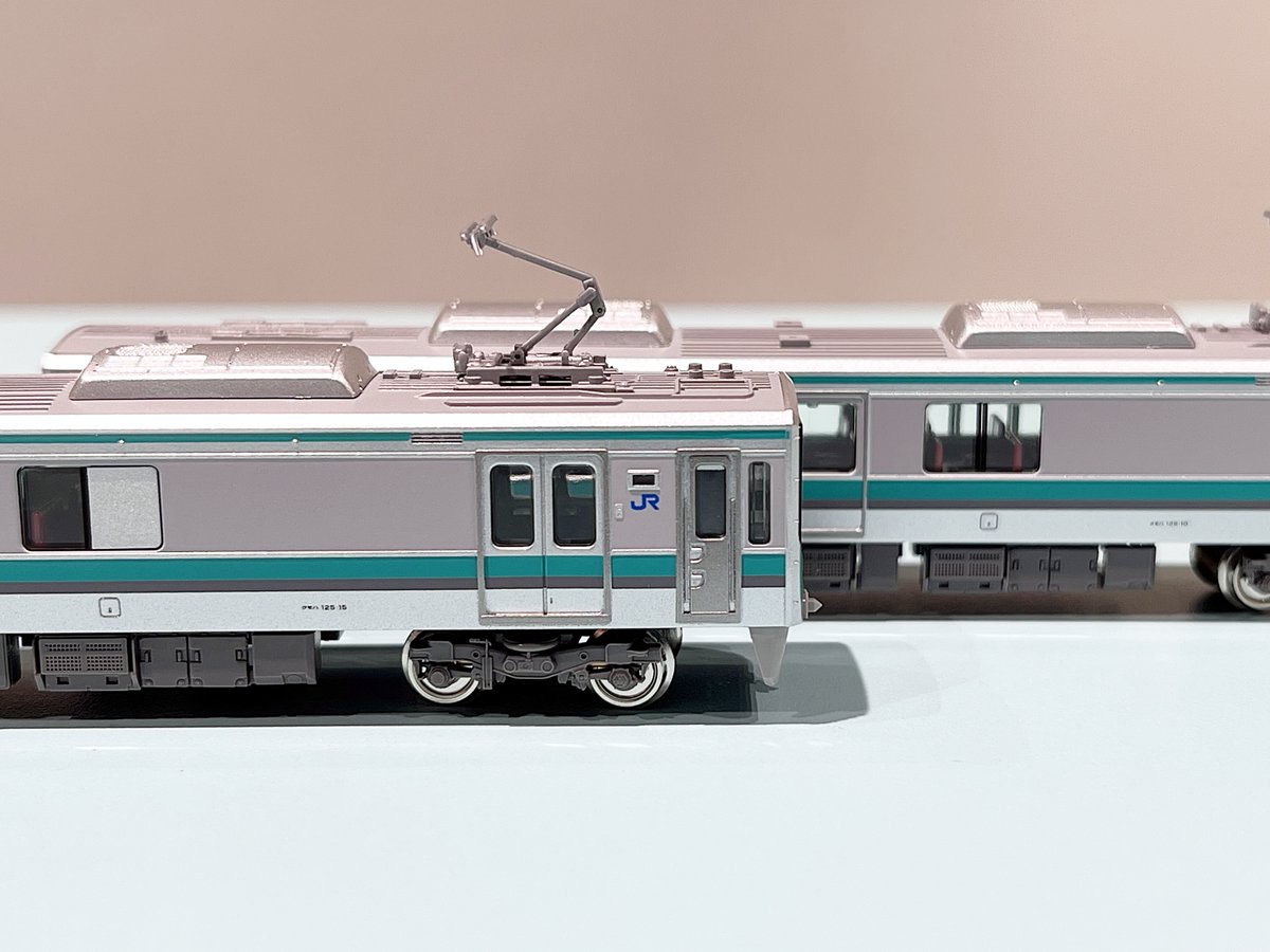 JR #125系 の2次車(#加古川線)と3次車(#小浜線)の2両セットそれぞれ