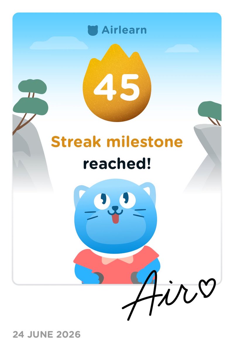 Rickalicious92's tweet photo. Hey, come join me on the Airlearn app to start learning Spanish, French, Japanese, Korean and many more languages.
Get the app now: https://t.co/8uzp0hAlTu https://t.co/wZgTt1Ujmq