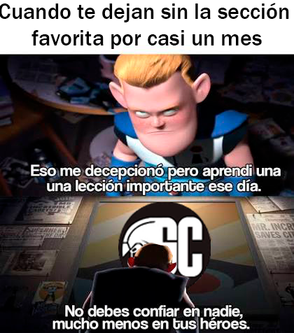 danielgef200's tweet photo. @Spideremilio #SCMeme Buenas noches Jefazingo, Pepingo, Kralexingo, wazingo, Alaingo y lo que termine en ingo. Volvieron los memes! les traigo mis memes de hace 1 mes, salidos del horno y ya echados a perder. 2 memes en caso de que Alain volviera o no. Peticiones adentro los dejo nos vemos https://t.co/FW3Ai86ePD