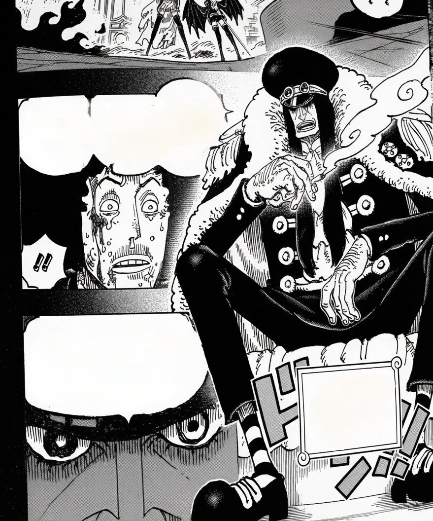 XBLADE099's tweet photo. #ONEPIECE1186 
Manmayer Growlo (Shuri's real father), also known as a piece of shit. https://t.co/2PtaRSj2kG