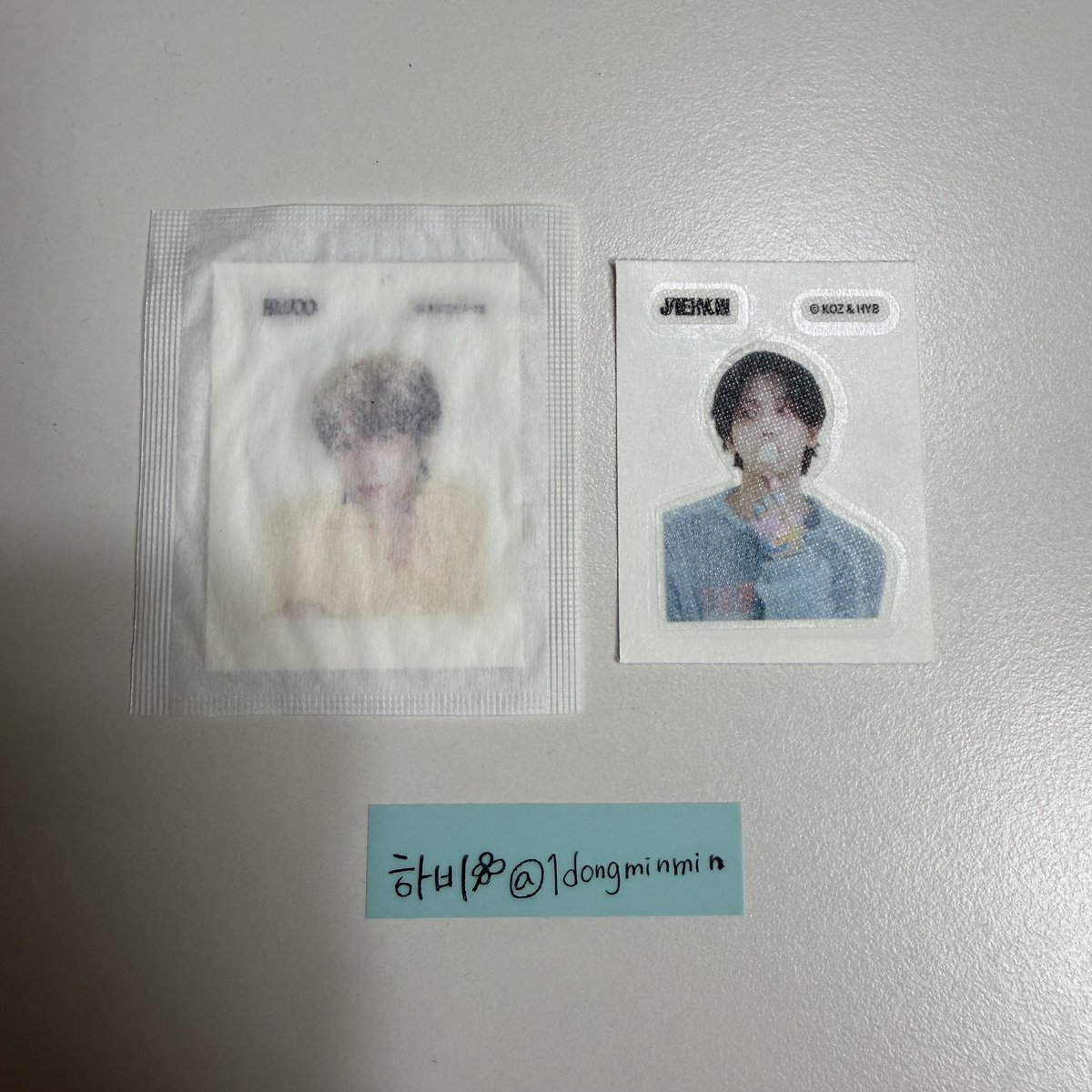 1dongminmin's tweet photo. boynextdoor gs25 コラボ クリームパン ステッカー シール 譲渡

譲
リウ🦦 ジェヒョン🐺

求
350円+国内送料(85円)

ALT確認お願いします!!!
お気軽にリプor DMにてお声がけください🍎✨ https://t.co/tmEcFzkqau