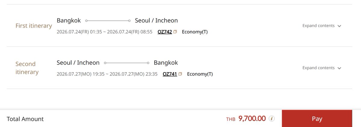 ajummabakorea's tweet photo. ใครจะไปดูคอนเด็กหลงวีค 25 -26 เดือนหน้า ลองไปจอง ASIANA ได้นะ ตอนนี้เค้ามี BIG SALE ไปกลับรวมทุกอย่าง ไม่ถึงหมื่น ลดแค่ 9 วัน ถึง 3 ก.ค. 69 ไปลองกันดูได้ๆๆ https://t.co/WaD4r2s3uM