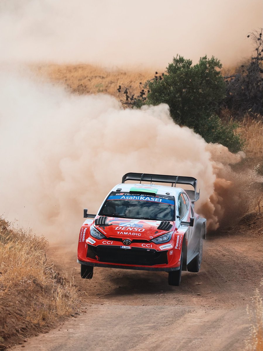 TGR_WRC's tweet photo. Shakedown on in Greece 💨📸

#ToyotaGAZOORacing #GRYaris #WRC #AcropolisRally https://t.co/ctcLVakx5D
