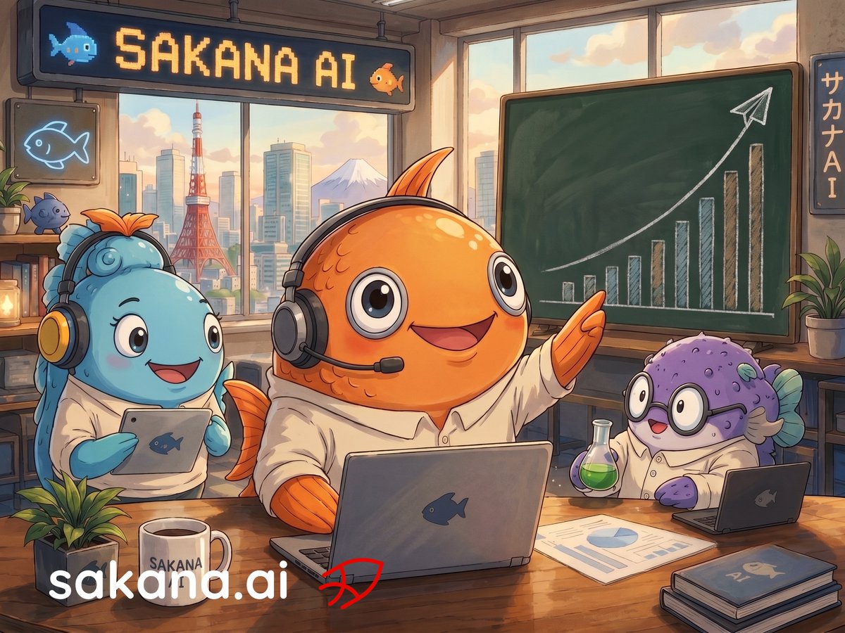 SakanaAILabs's tweet photo. 【採用情報】プロダクトチームのセールス、マーケティングのポジションをオープンしました🐟️

Product Sales & Account Executive：国内外のエンタープライズ顧客を開拓し、プロダクト収益を牽引するポジションです
https://t.co/8VzHB7sl30

Product Marketing & Growth：GTMの基盤をゼロから構築し 、プロダクトの価値を市場へ届けるポジションです
https://t.co/Syklmr29Jk

Sakana Chat🐟・Marlin🐬・Fugu🐡のさらなる発展を支えるため、プロダクトチームのセールス、マーケティング体制を強化します。
いずれも日本でのセールス・マーケティングチームの立ち上げに関わる、最初の専任メンバーとなります。B2B SaaSや技術的なAIプロダクトでの経験をお持ちの方、ぜひご応募ください🚀
