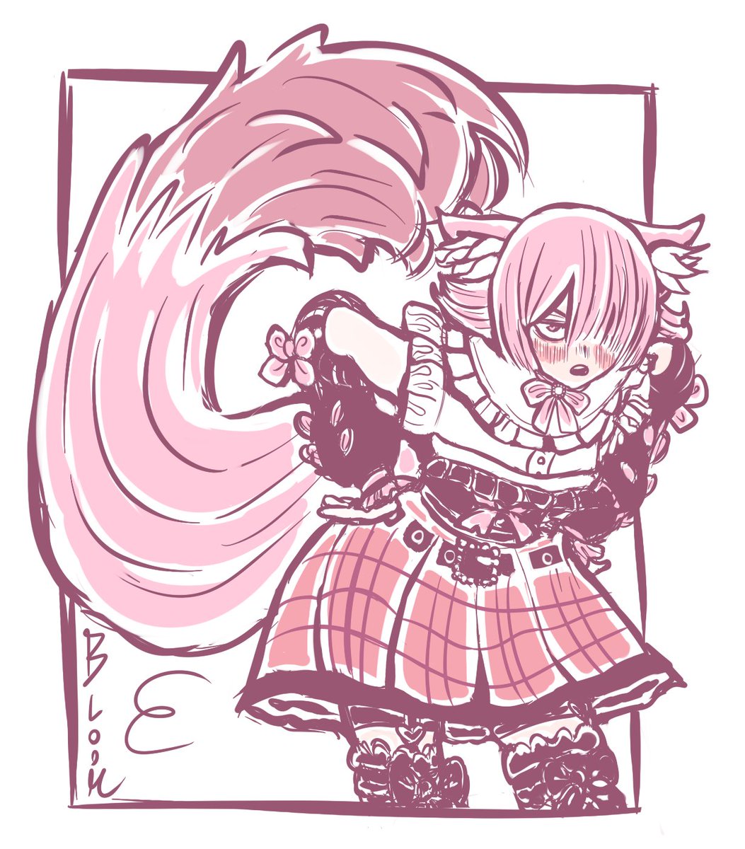 blook_e's tweet photo. | comm for lillia #OCs #originalcharacters #comms #anime #tsundere #foxgirl https://t.co/tOXn4beZIR