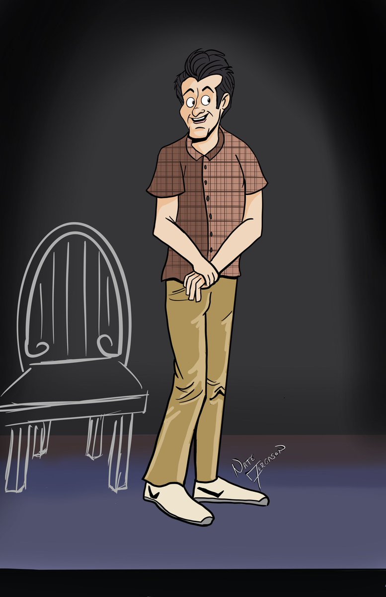 nfergason's tweet photo. So excited for this weekend, heading to Colorado to see @rejectedjokes and friends for my wife’s birthday! #nfergasonart  #benschwartz https://t.co/6zBucIoeO2