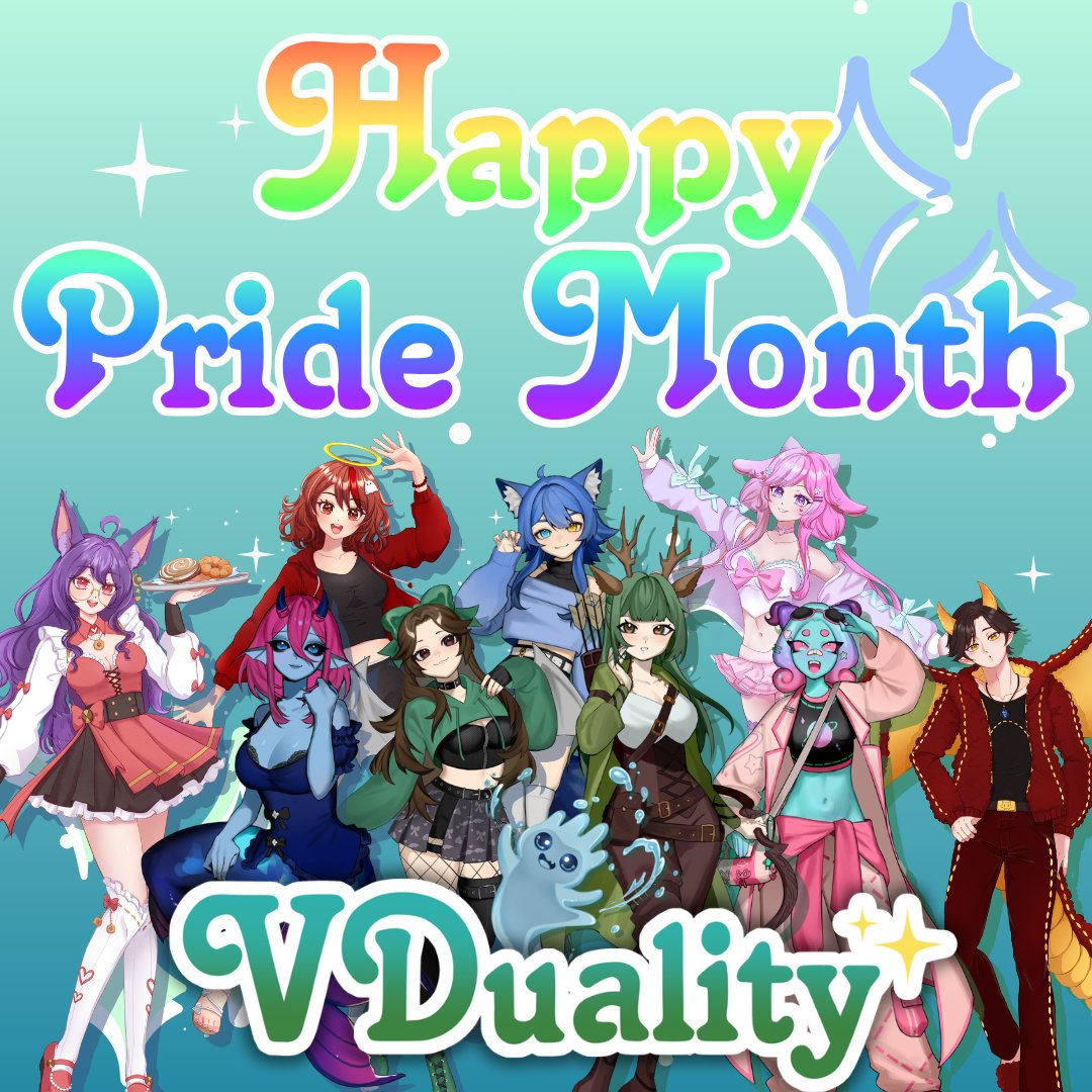 VDualityGroup's tweet photo. 🌈✨Happy Pride Month✨🌈

We hope you all have been celebrating an amazing pride month so far!
Whether you're out and proud or still figuring things out, we're happy you are here. Keep going and keep thriving! https://t.co/F7gYx13Dpe