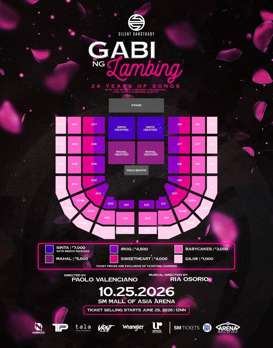 binihaghari_'s tweet photo. PASABUY SERVICE TICKET ASSISTANCE TPA WTS

SILENT SANCTUARY <GABI NG LAMBING> IN MANILA

Selling date: June 25 

- physical ticket, nakapila sa SM outlet
- price: SRP (price on ticket) + pasabuy fee
- mop: meet up/kaliwaan (Metro Manila)
- no dp, no exchange of personal info https://t.co/7zhw8vXj2Q