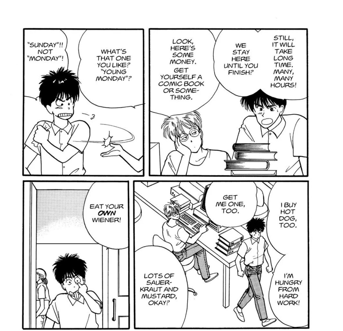 purrrins's tweet photo. i love that it’s a running theme that he buys stuff for and spends money on eiji https://t.co/2haprtAqfK
